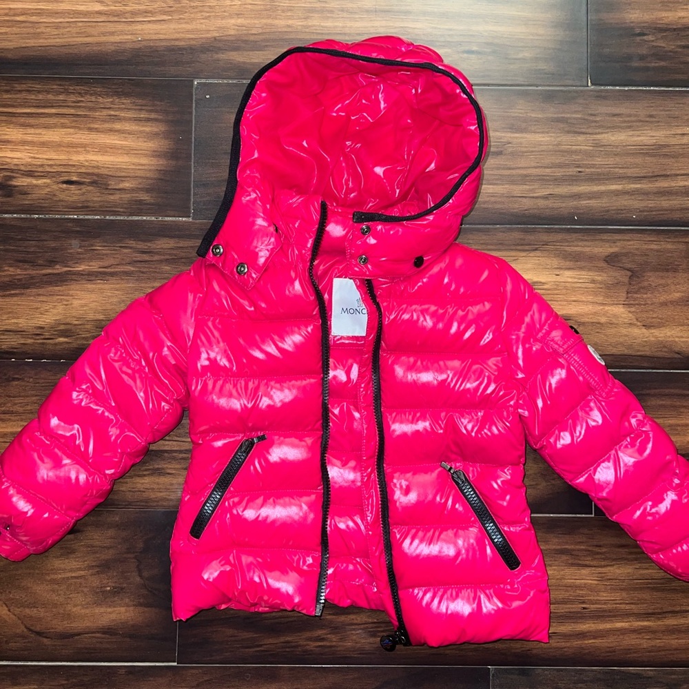Authentic Toddler Moncler Hooded Puffer Coat